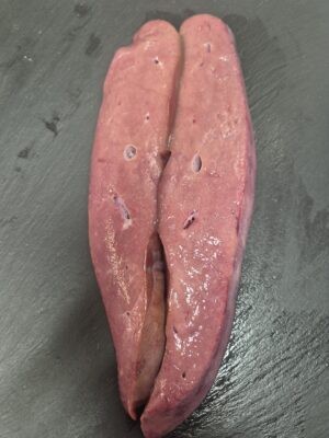 Foie de veau 2 tranches 400g