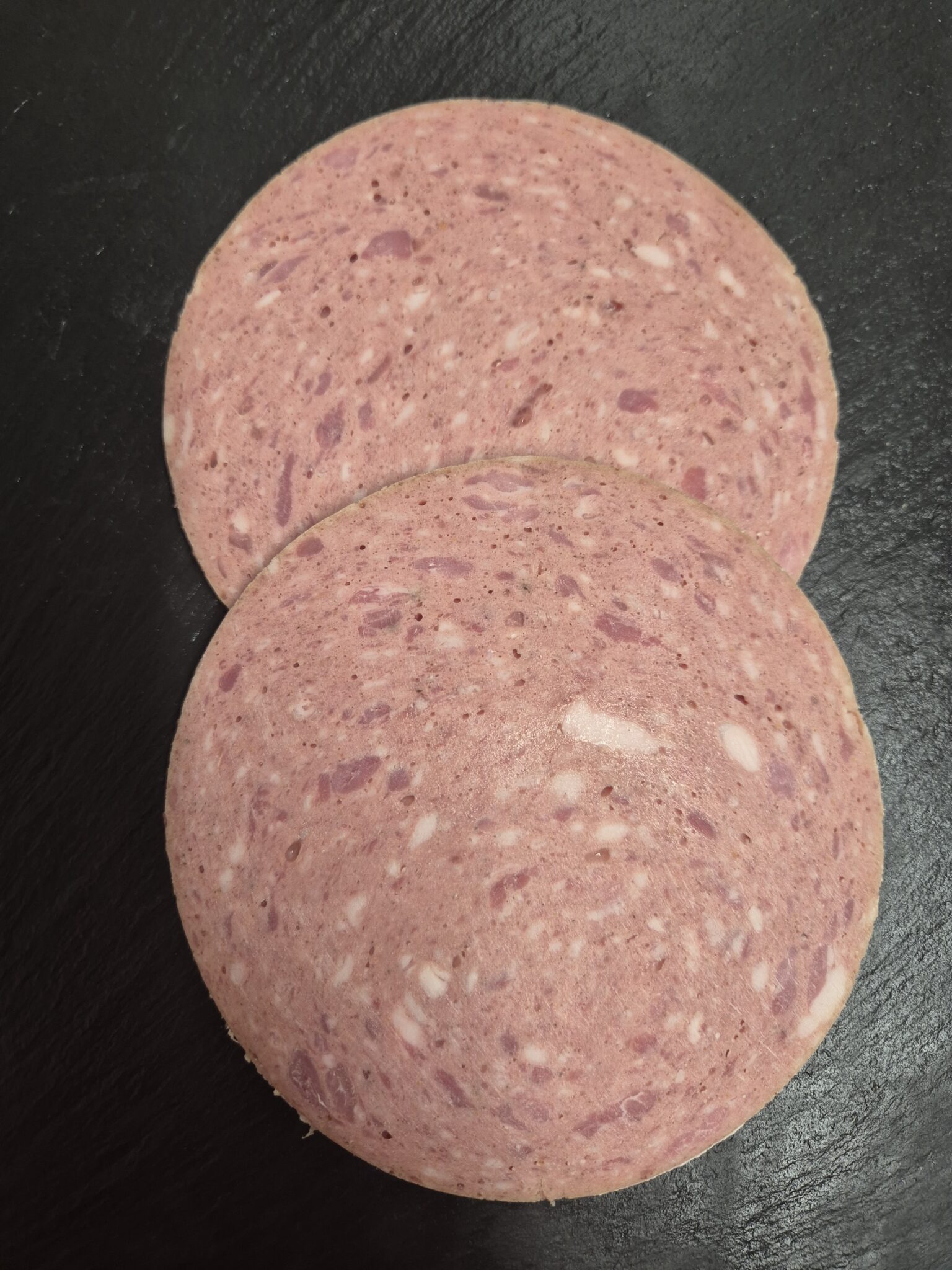 Mortadelle cheval porc 5 tranches - 250 gr